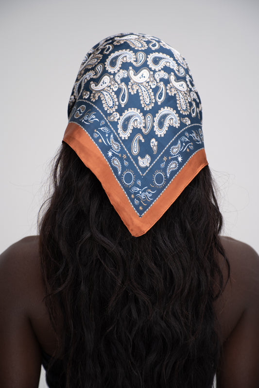 Paisley - Navy | Mini