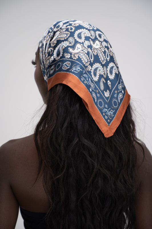 Paisley - Navy | Mini