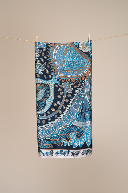 Wanderlust- Blue | Large